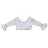 100% Cotton Readymade Blouse with Laces and Frills by confidAnce